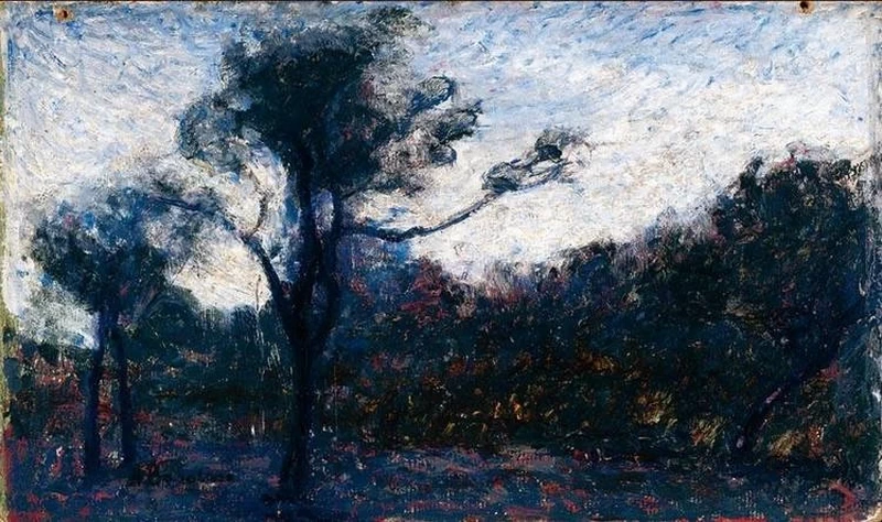 Paesaggio la sera